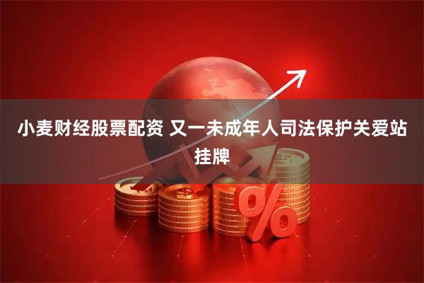 小麦财经股票配资 又一未成年人司法保护关爱站挂牌